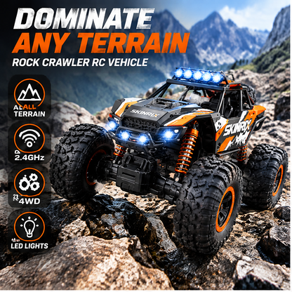 🛡️SKINRIX™ 1:16 4WD All-Terrain RC Rock Crawler