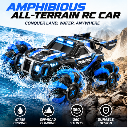 🌍SKINRIX™ Amphibious All-Terrain RC Car