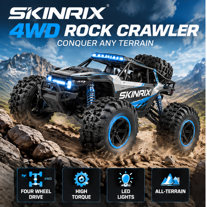🎮SKINRIX™ 4WD Rock Crawler RC Car