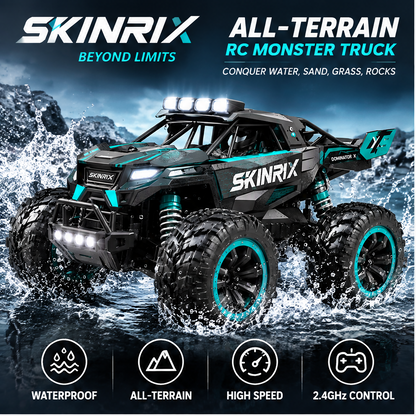 🚀SKINRIX™ All-Terrain High-Speed RC Monster Truck