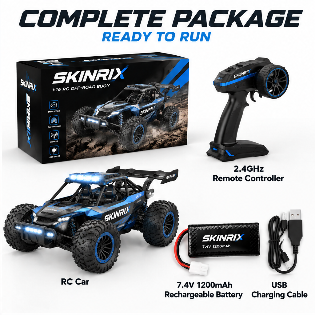 🔨SKINRIX™ 1:16 4WD High-Speed Off-Road RC Buggy