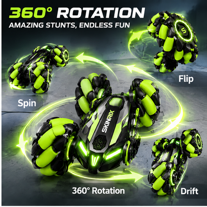 🔋SKINRIX™ All-Terrain Stunt RC Car with Omni Wheels