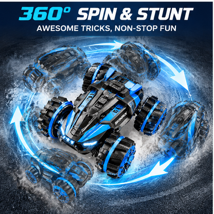 🍳SKINRIX™ Amphibious 4WD Waterproof Stunt RC Car