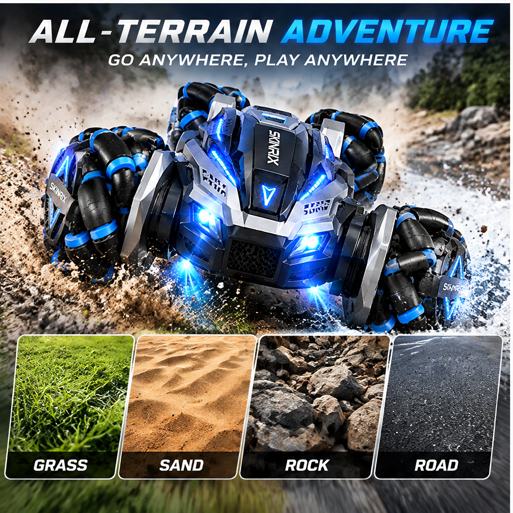 🐰SKINRIX™ 360° Stunt Rotation All-Terrain RC Car