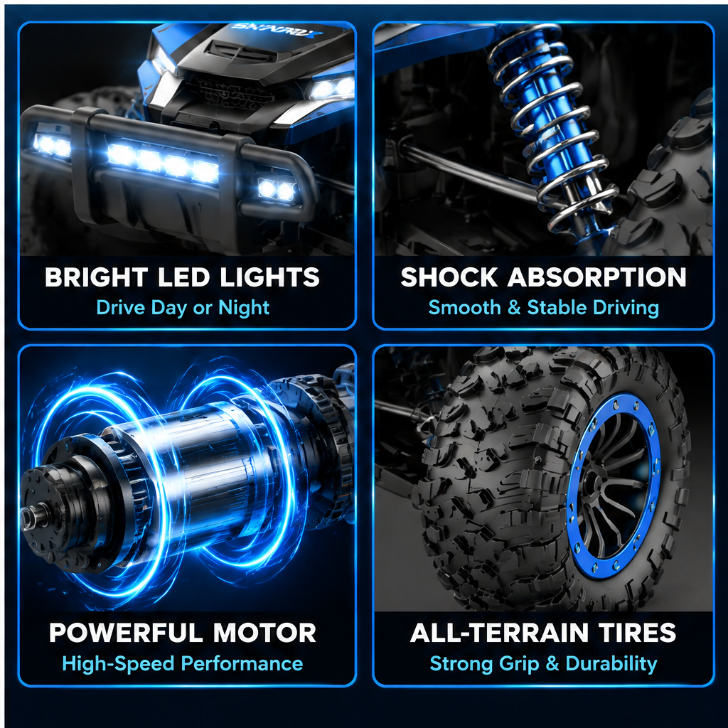 🔨SKINRIX™ 1:16 4WD High-Speed Off-Road RC Buggy