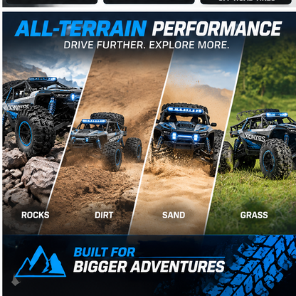 🎮SKINRIX™ 4WD Rock Crawler RC Car