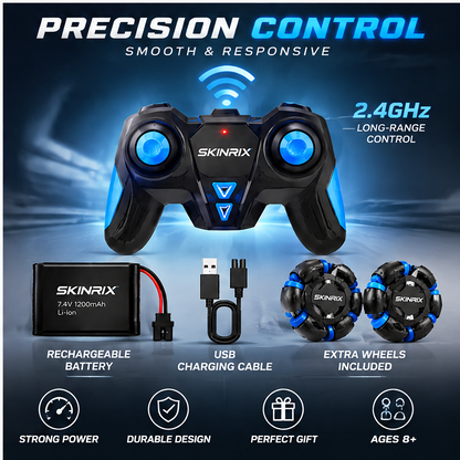 🐰SKINRIX™ 360° Stunt Rotation All-Terrain RC Car