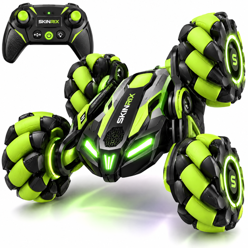 🔋SKINRIX™ All-Terrain Stunt RC Car with Omni Wheels