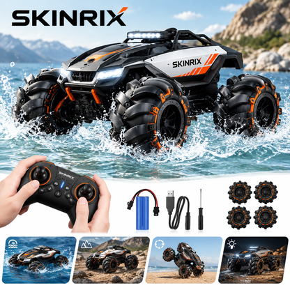 🚀SKINRIX™ Amphibious 360° Stunt RC Car