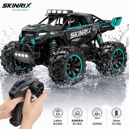 🚀SKINRIX™ All-Terrain High-Speed RC Monster Truck